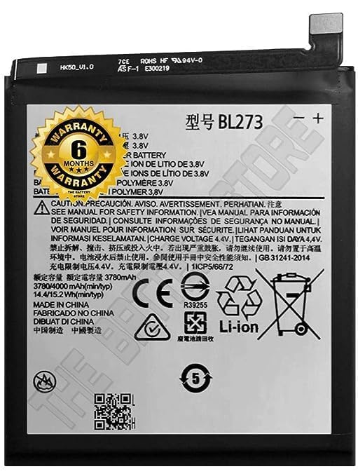 Original BL273 Battery for Lenovo K8 Plus XT1902-2 Battery with 6